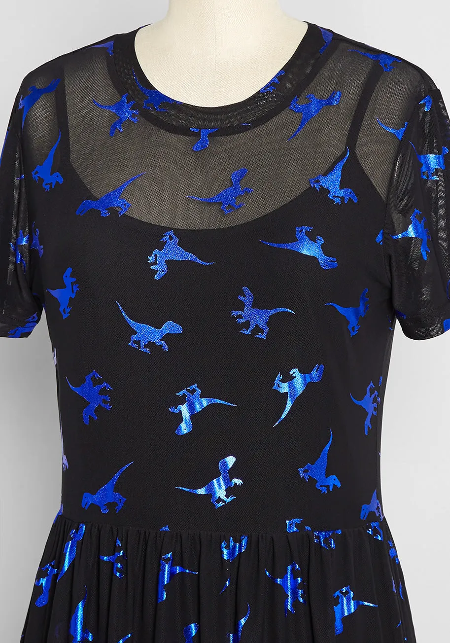 Veloci-rapture Fit and Flare Dress sold by Modcloth product image thumbnail 3