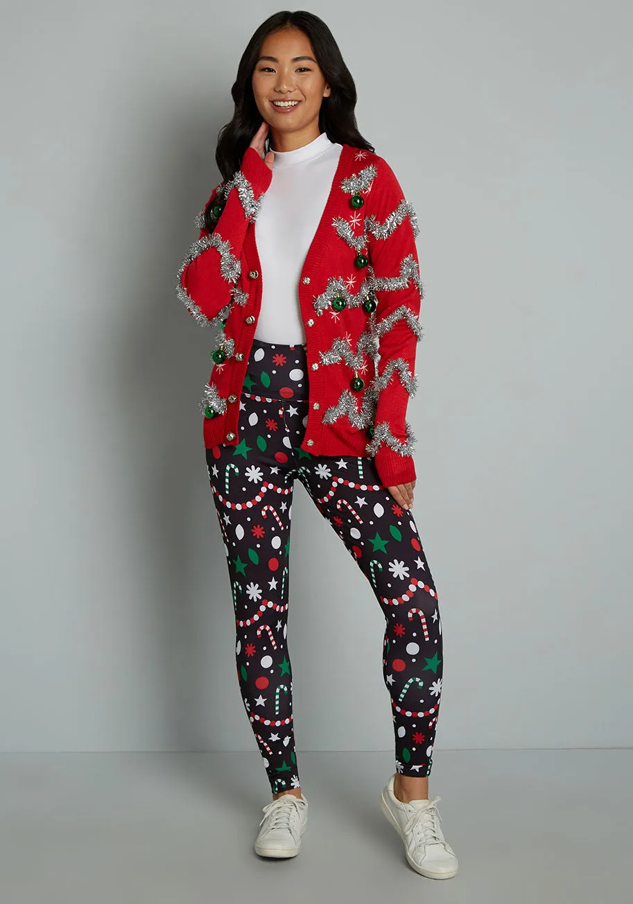 Decked To The Halls Cardigan sold by Modcloth product image thumbnail 3