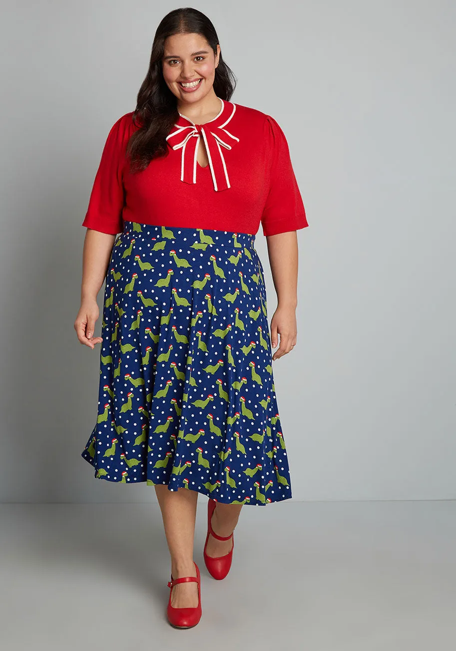 Excellence Attained Knit Midi Skirt (Final Sale) sold by Modcloth product image thumbnail 3