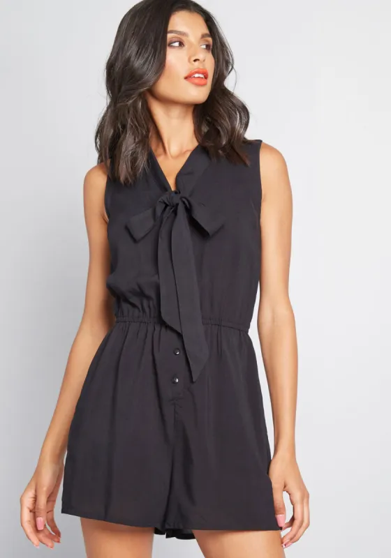 Proactive Panache Sleeveless Romper sold by Modcloth