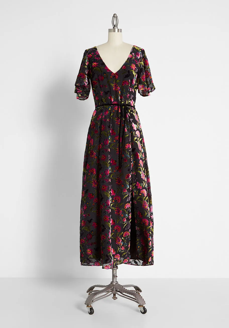 Standing Ovation Bouquet Maxi Dress sold by Modcloth