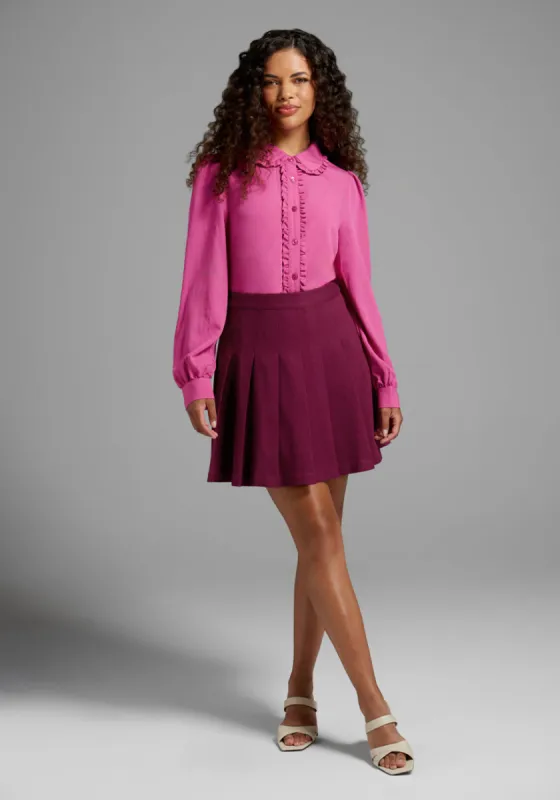 Ruffle It Up Blouse sold by Modcloth