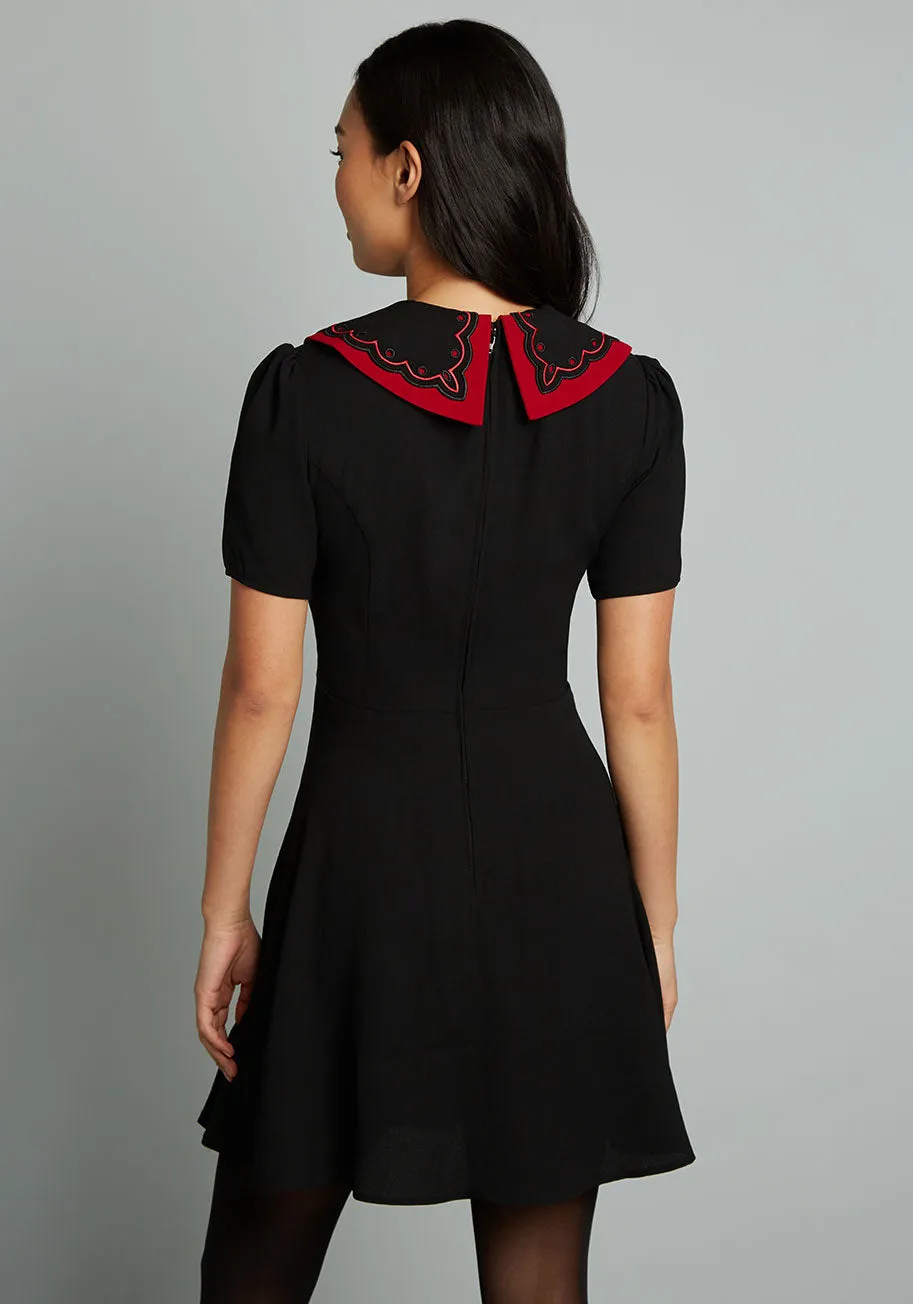 Black Cherry Gumdrop A-Line Dress sold by Modcloth product image thumbnail 2
