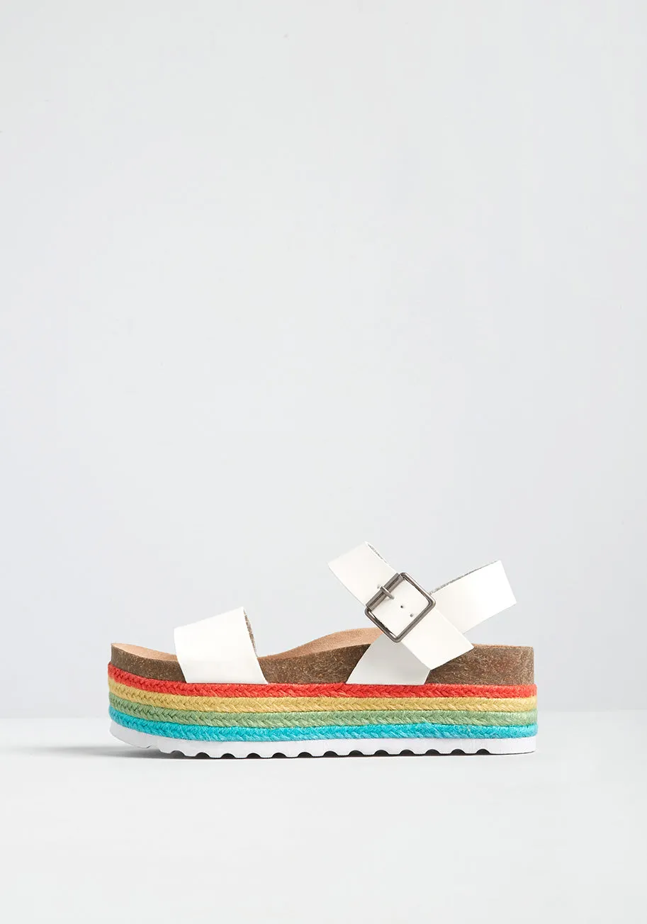 Smiles for Miles Platform Sandal sold by Modcloth product image thumbnail 2