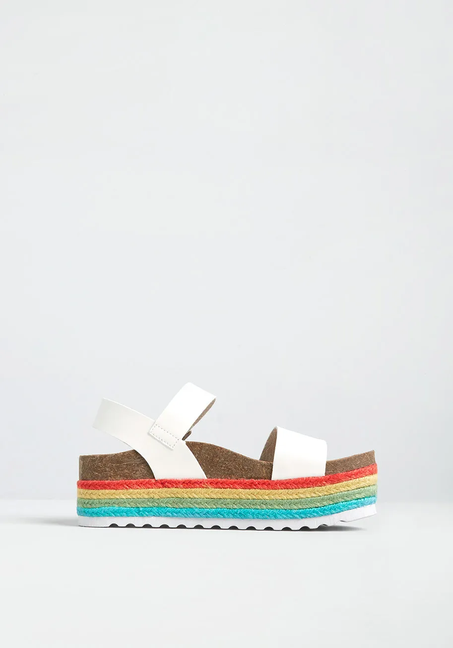 Smiles for Miles Platform Sandal sold by Modcloth product image thumbnail 3