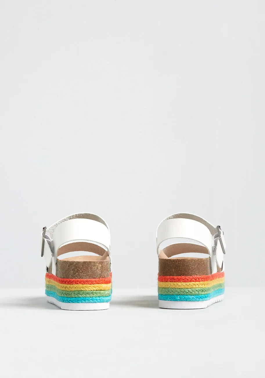 Smiles for Miles Platform Sandal sold by Modcloth product image thumbnail 4