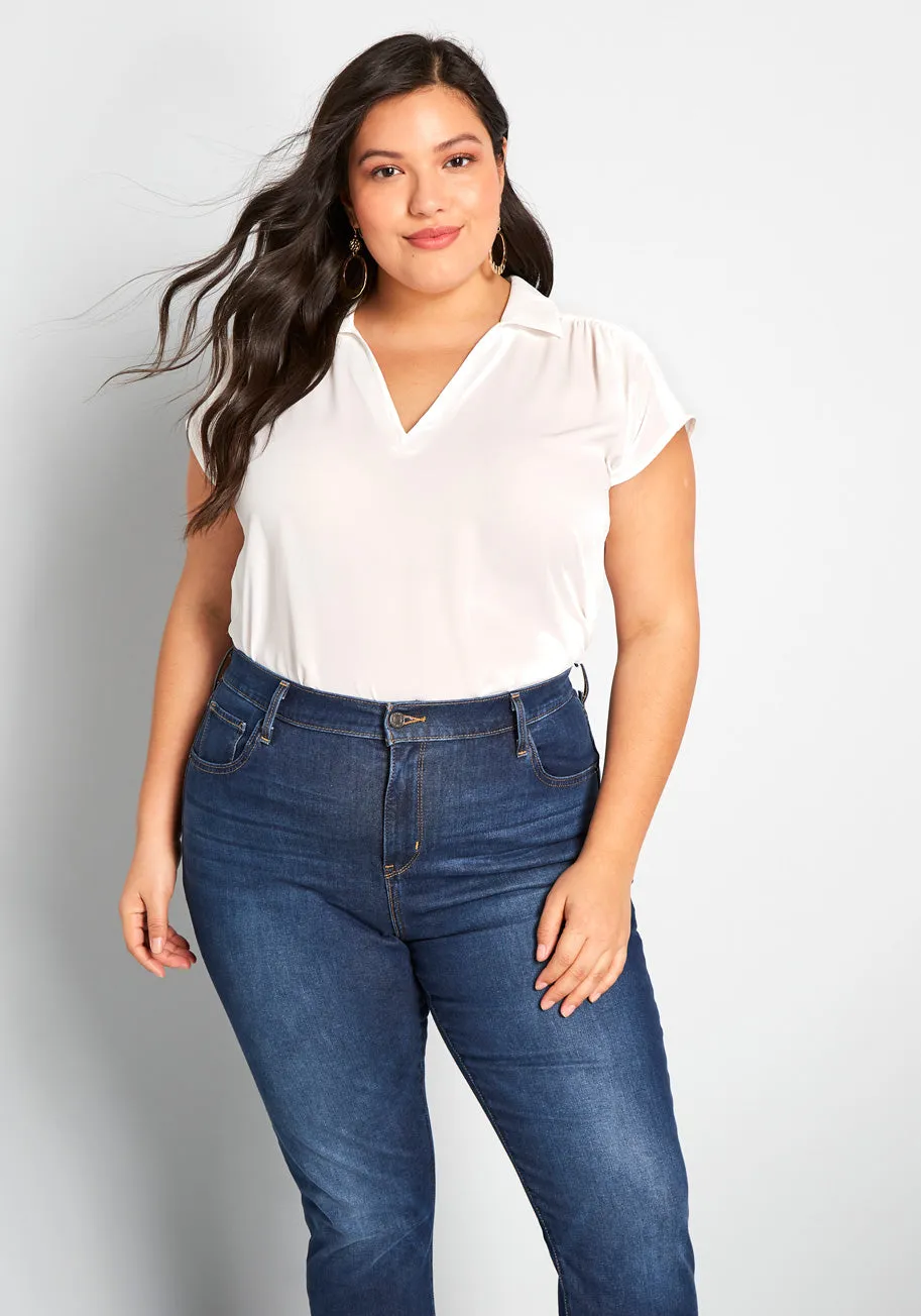 A Renewed You Short Sleeve Blouse sold by Modcloth product image thumbnail 5