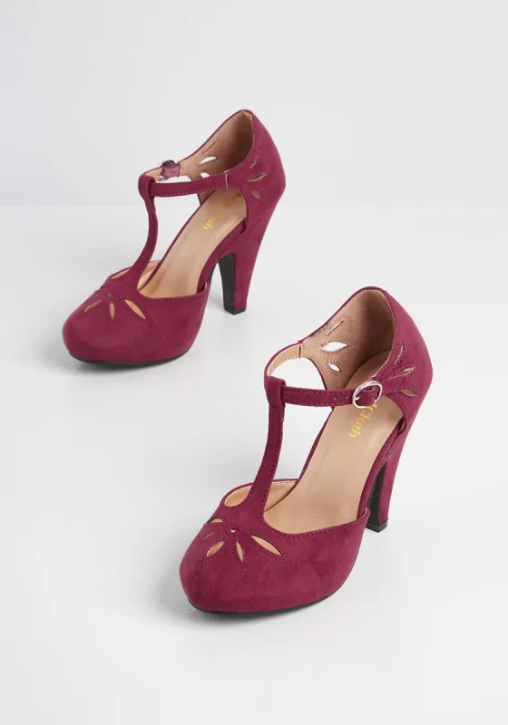 Refreshed Zest T-Strap Heel sold by Modcloth