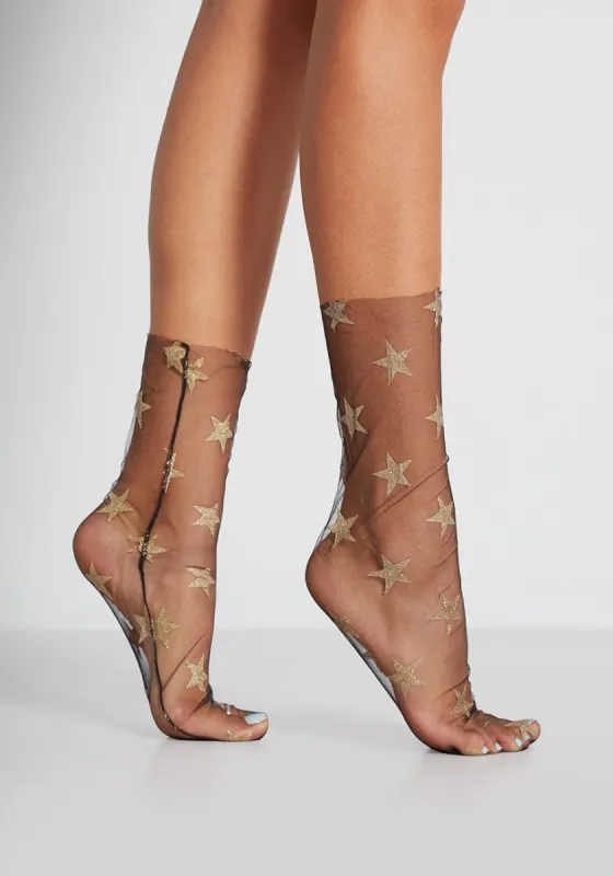 On the Bright Path Tulle Socks sold by Modcloth