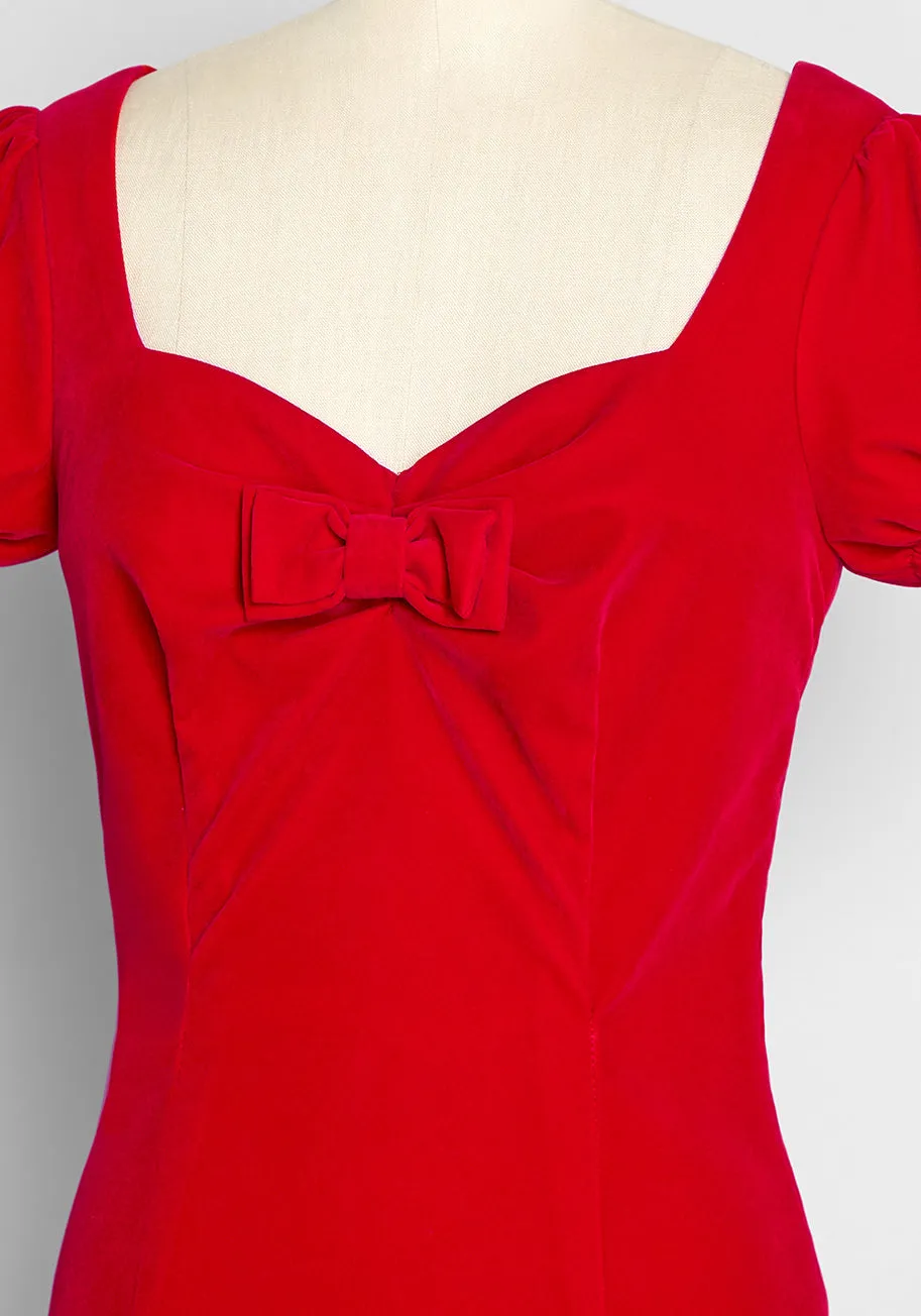 Gorgeously Gift Wrapped Velvet Top sold by Modcloth product image thumbnail 3