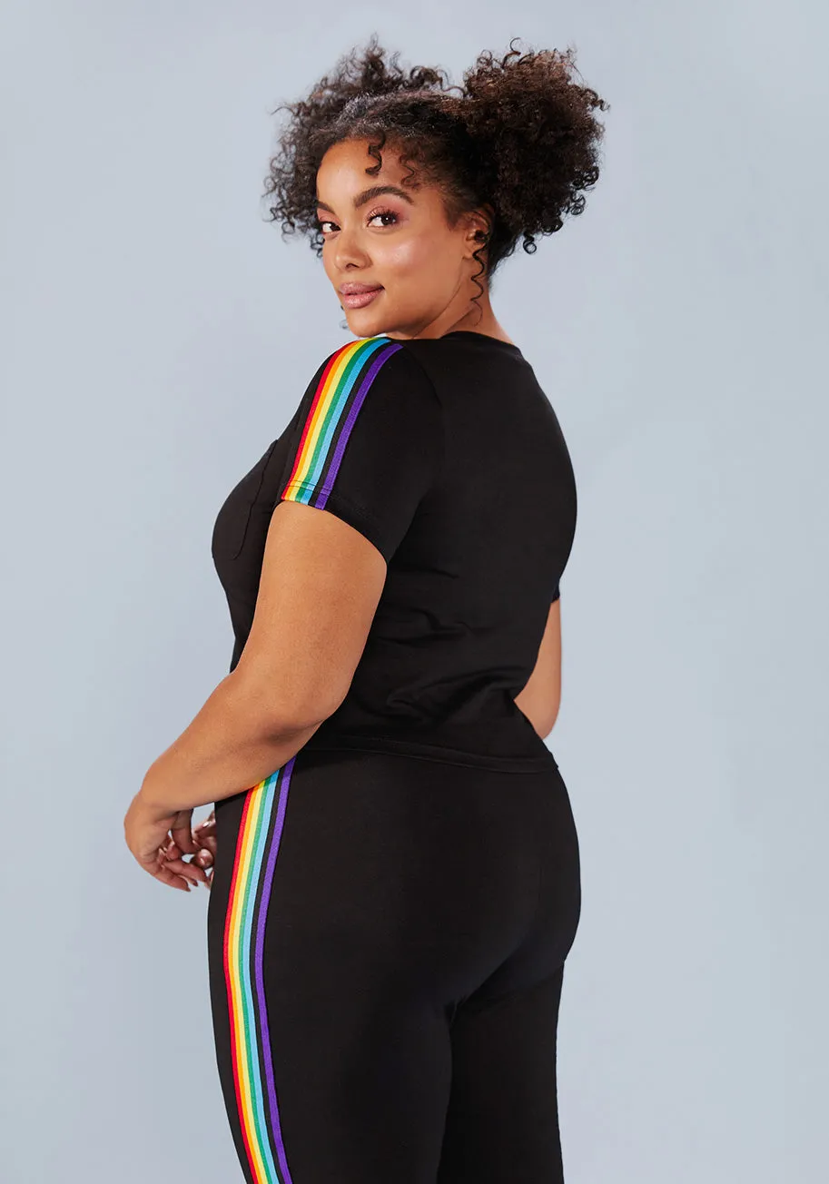ModCloth x Collectif Retro Rainbow Catcher Tee sold by Modcloth product image thumbnail 2