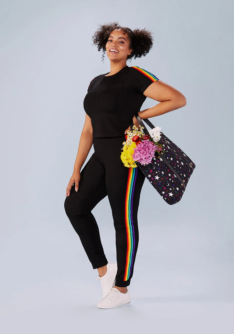 ModCloth x Collectif Retro Rainbow Catcher Tee sold by Modcloth product image thumbnail 3