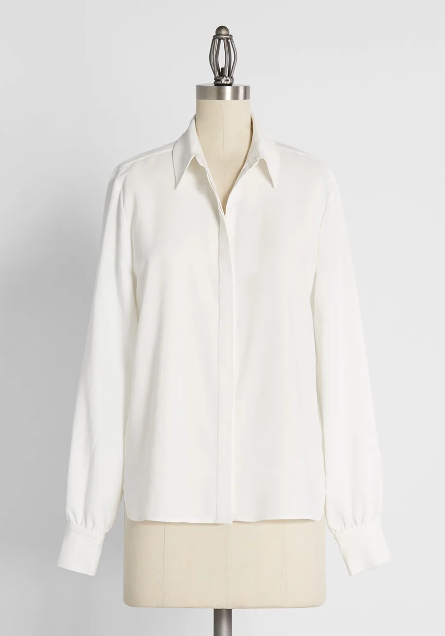 A Brilliant Idea Shirt sold by Modcloth