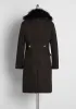 Sledding Season Faux Fur-Trim Coat sold by Modcloth