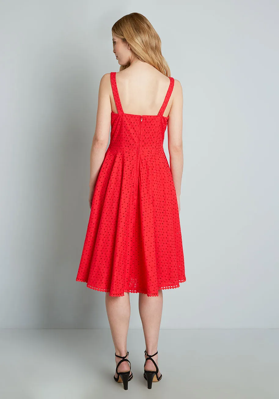 Anglaise For Days Fit And Flare Dress sold by Modcloth product image thumbnail 2