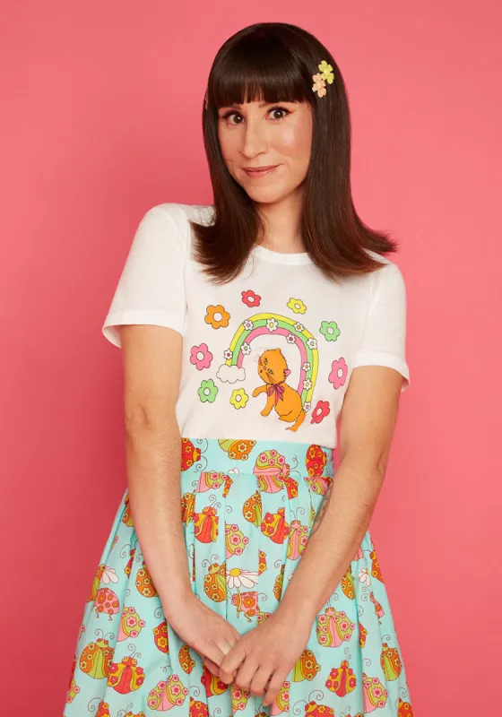 ModCloth x Marisol Muro When Casual Calls Crew Neck Tee sold by Modcloth