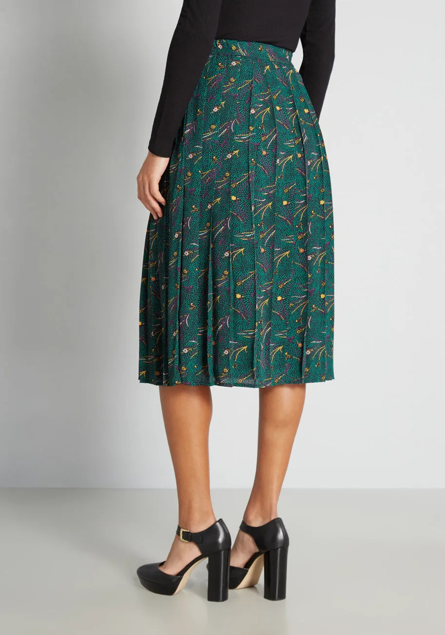 Onward to Afresh Pleated Skirt sold by Modcloth product image thumbnail 2