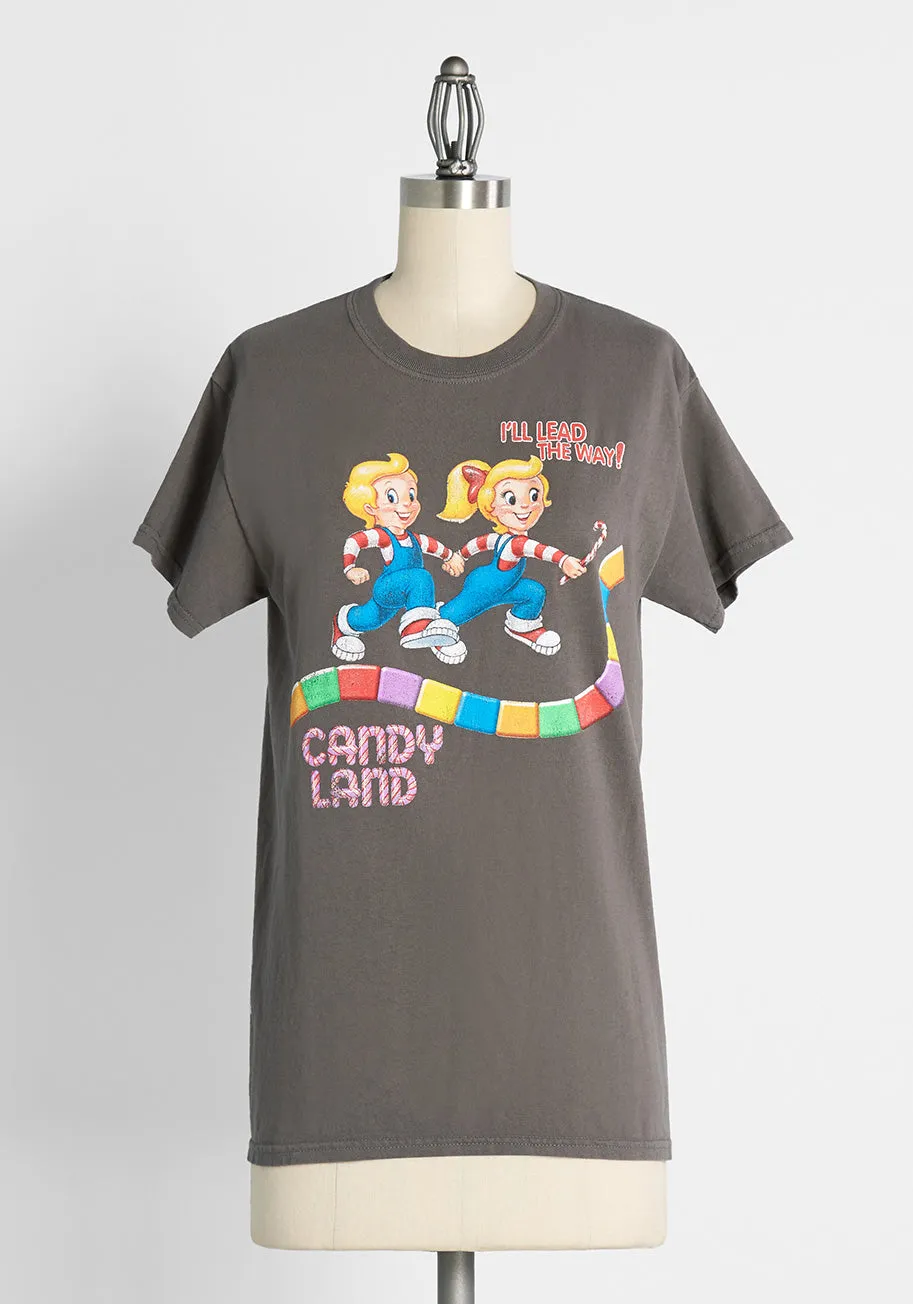 Let's Play Candyland Graphic Tee sold by Modcloth