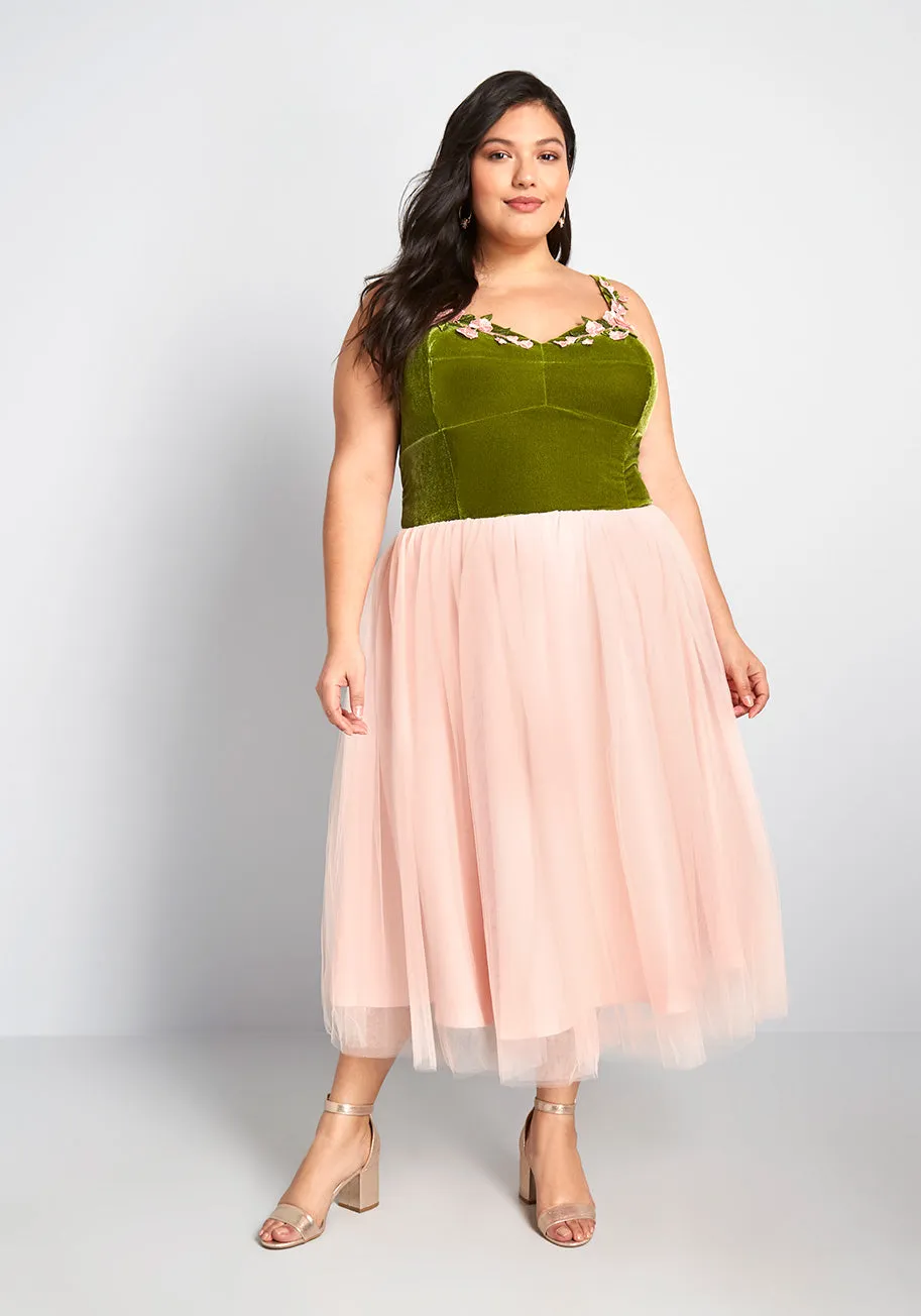 Rose Garden Party Twofer Dress sold by Modcloth product image thumbnail 5