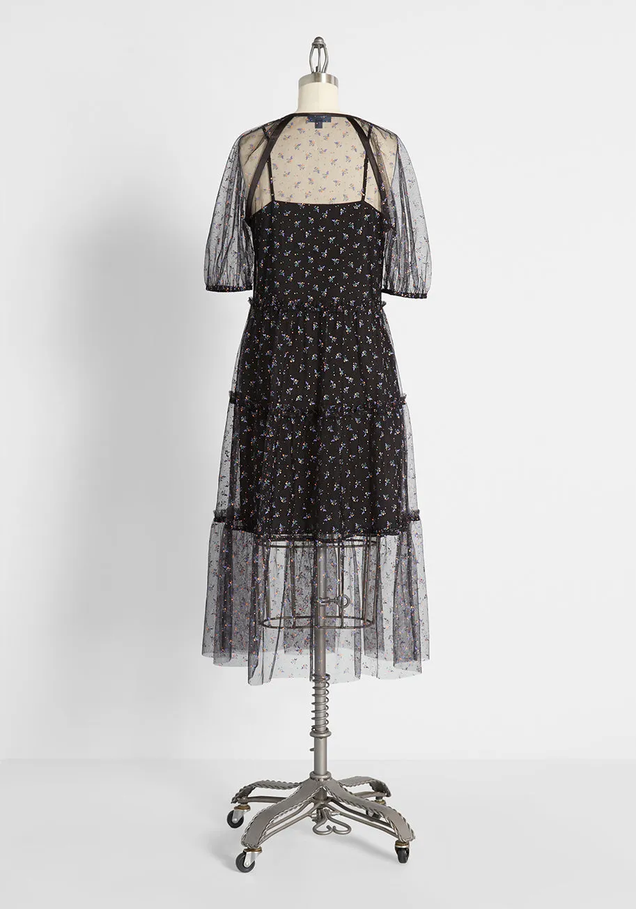 Mesh to Impress Midi Dress sold by Modcloth product image thumbnail 2