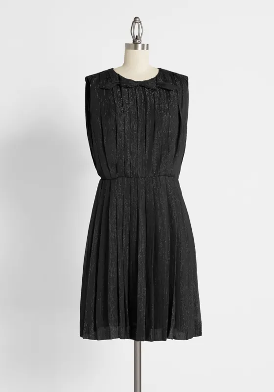 The Pleat-est Things Mini Dress (Final Sale) sold by Modcloth