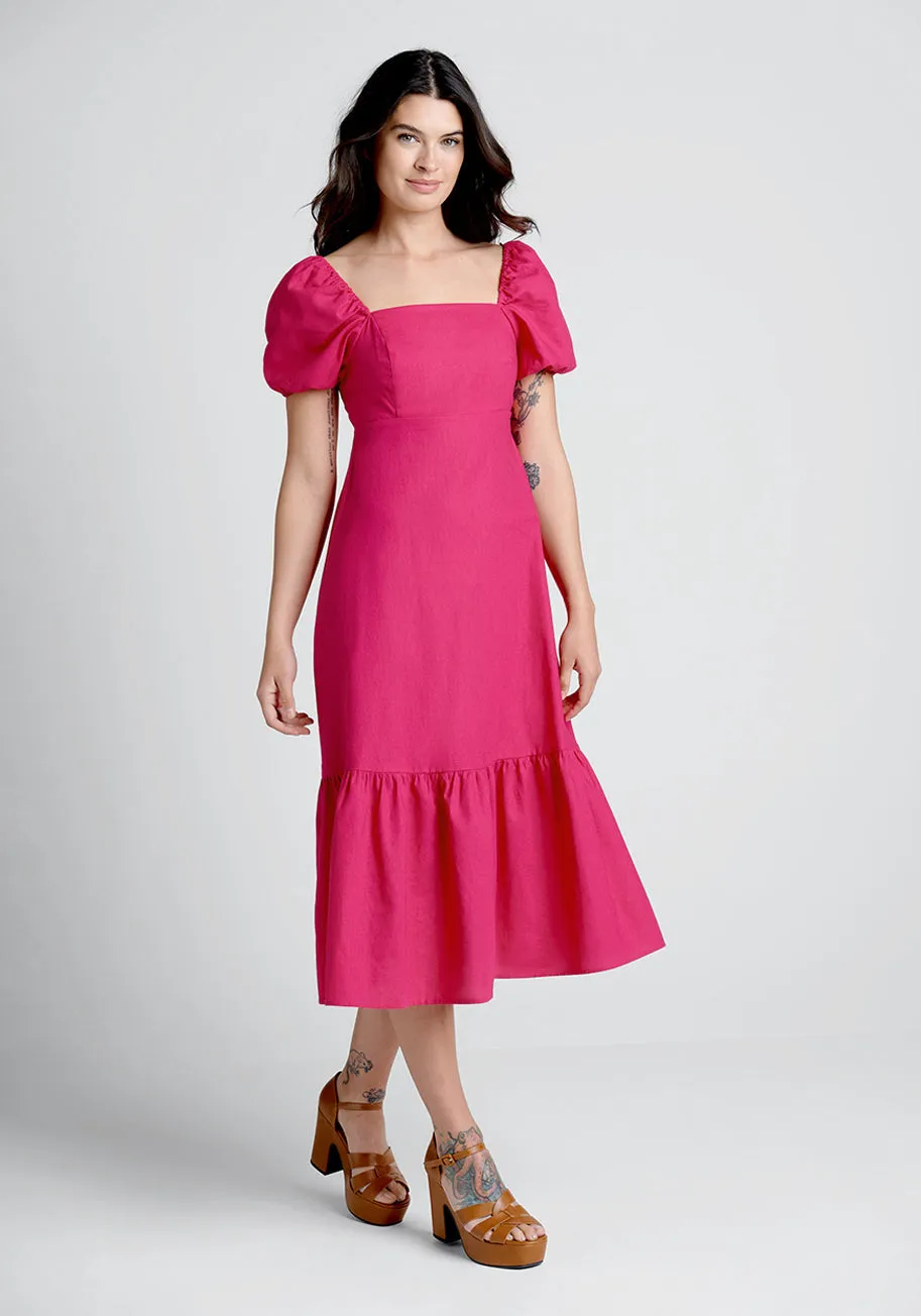 Days Dance Into Dusk Midi Dress sold by Modcloth product image thumbnail 4