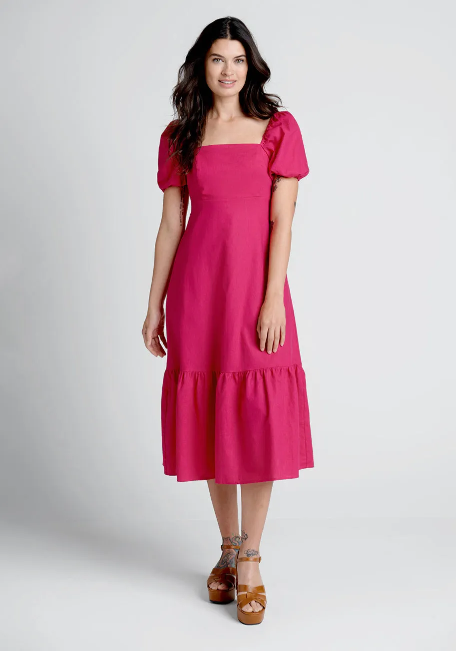 Days Dance Into Dusk Midi Dress sold by Modcloth product image thumbnail 2