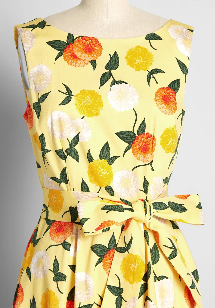 Marigold Medley Swing Dress sold by Modcloth product image thumbnail 3