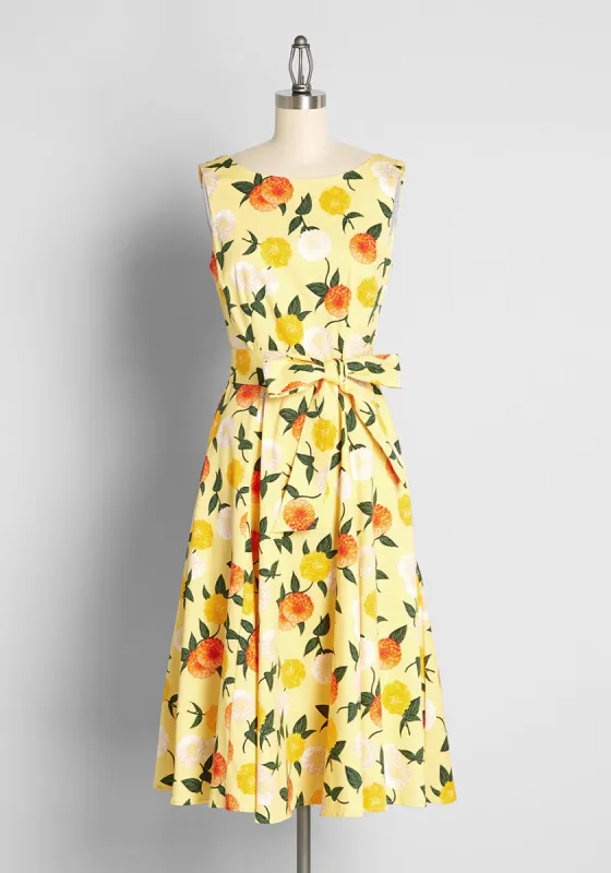 Marigold Medley Swing Dress sold by Modcloth