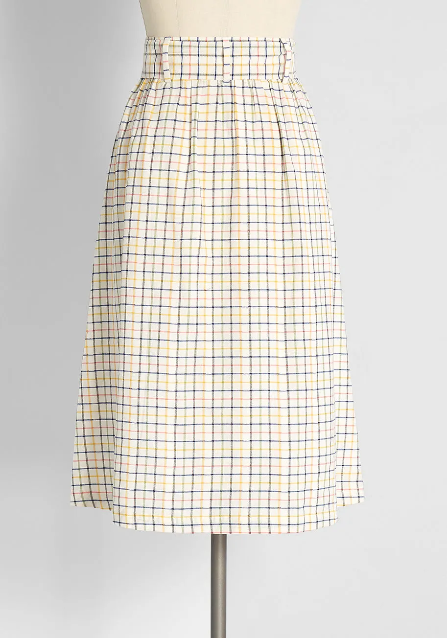 Summer Kickoff Button-Front Skirt sold by Modcloth product image thumbnail 2