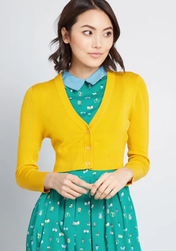 The Dream of the Crop Cardigan sold by Modcloth