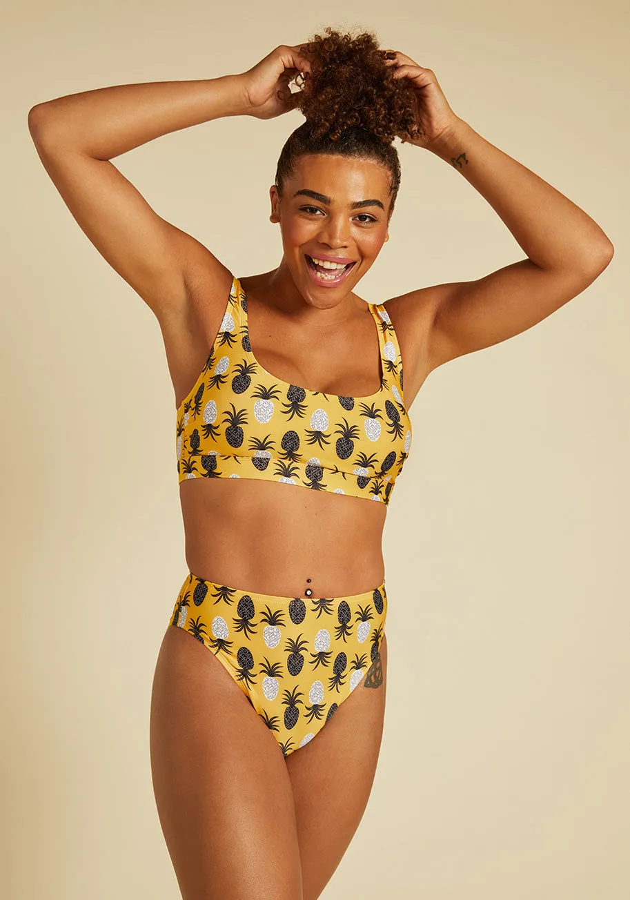 The Franky High-Waisted Bikini Bottom (Final Sale) sold by Modcloth product image thumbnail 2