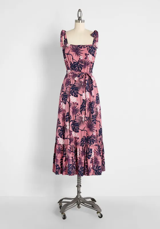 ModCloth x Collectif Beauty and The Beachcomber Midi Dress sold by Modcloth