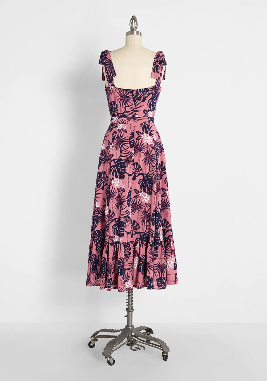ModCloth x Collectif Beauty and The Beachcomber Midi Dress sold by Modcloth product image thumbnail 2