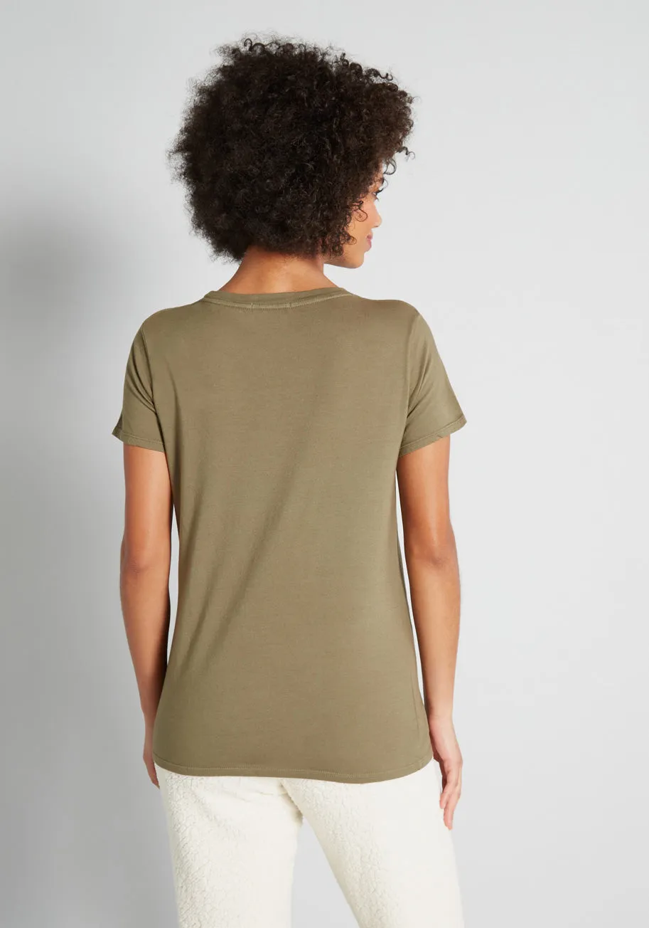 Plant Based Babe Graphic Tee sold by Modcloth product image thumbnail 2