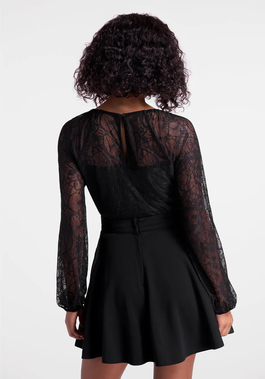 In The Groove Lace Top (Final Sale) sold by Modcloth product image thumbnail 3