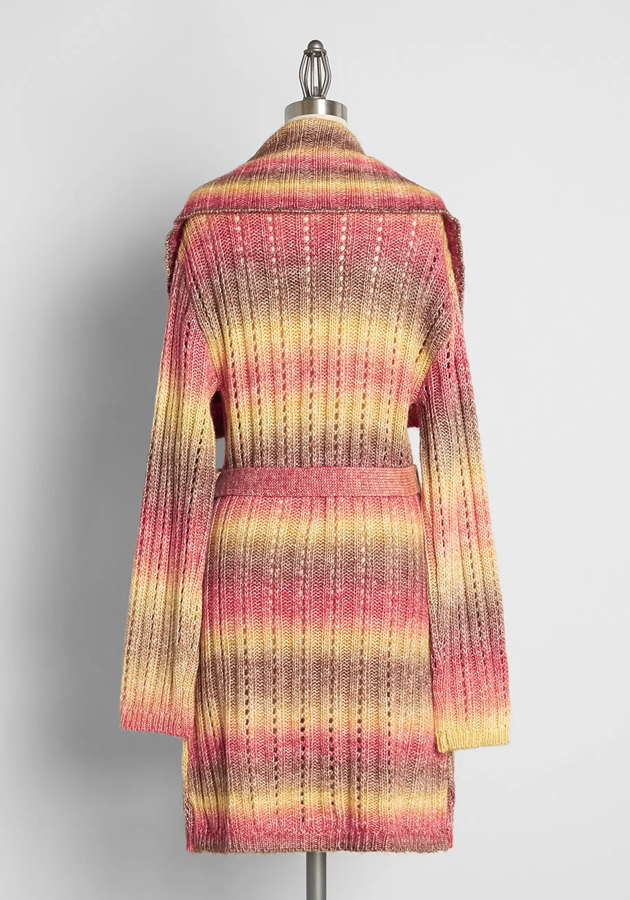 The Last Summer Sunset Longline Cardigan sold by Modcloth product image thumbnail 2