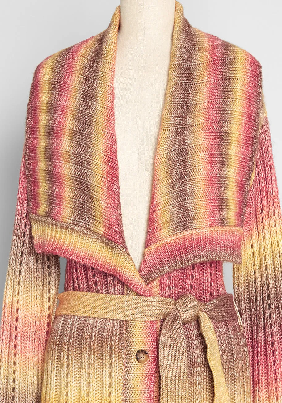 The Last Summer Sunset Longline Cardigan sold by Modcloth product image thumbnail 3