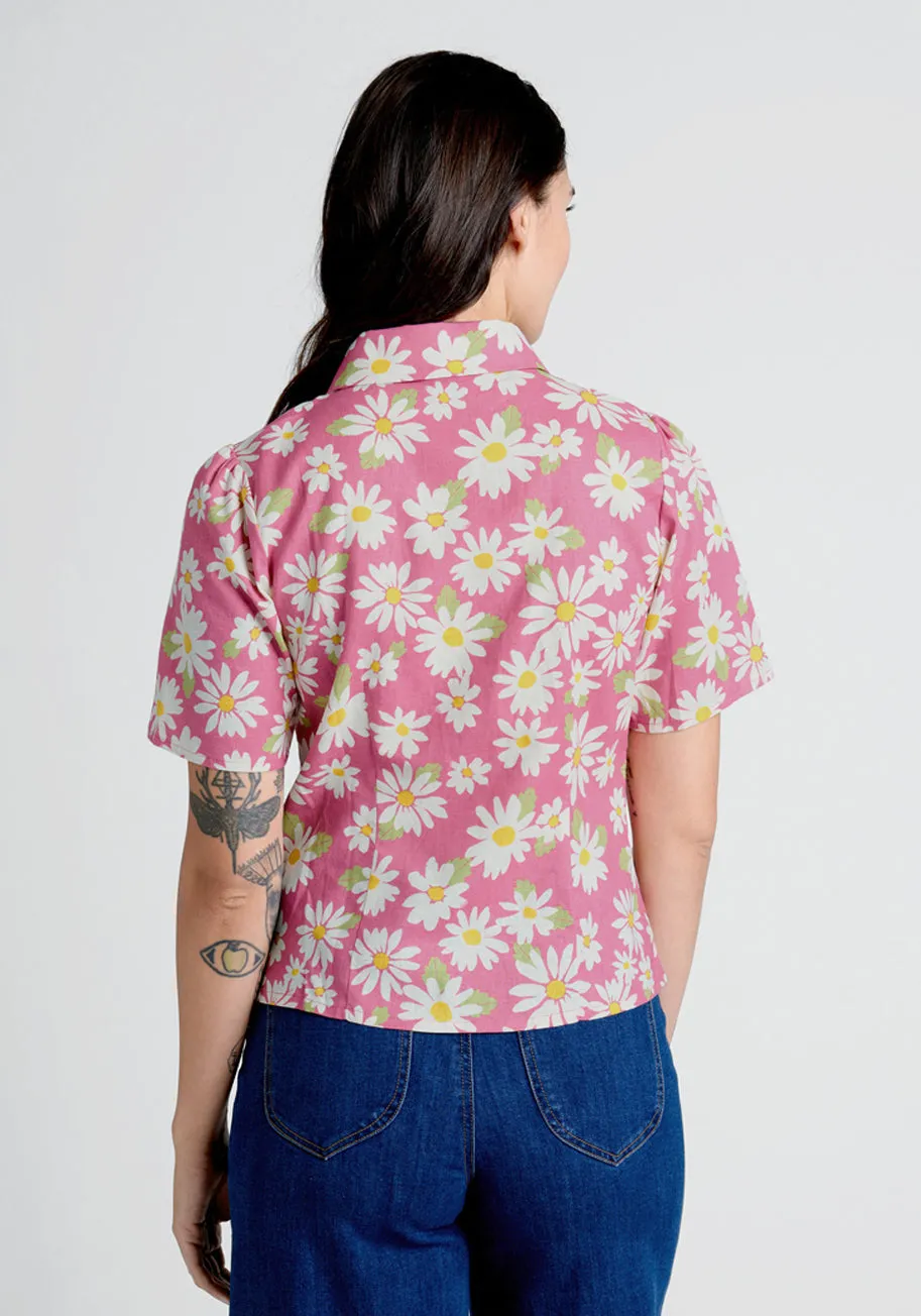 Sweet Summer Zephyr Button-Up Blouse sold by Modcloth product image thumbnail 2