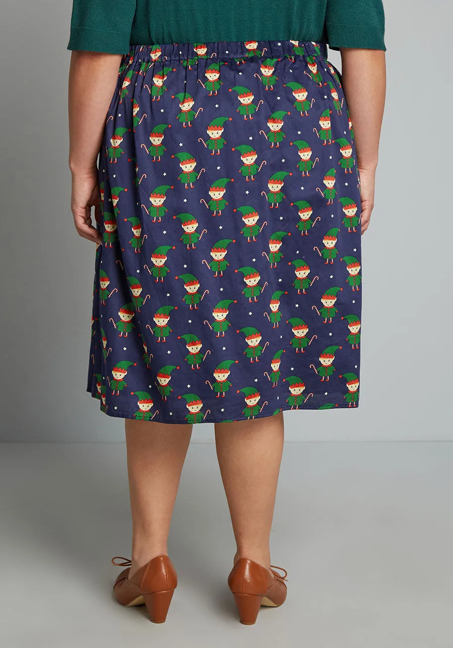More Than Charming Cotton Skirt (Final Sale) sold by Modcloth product image thumbnail 2