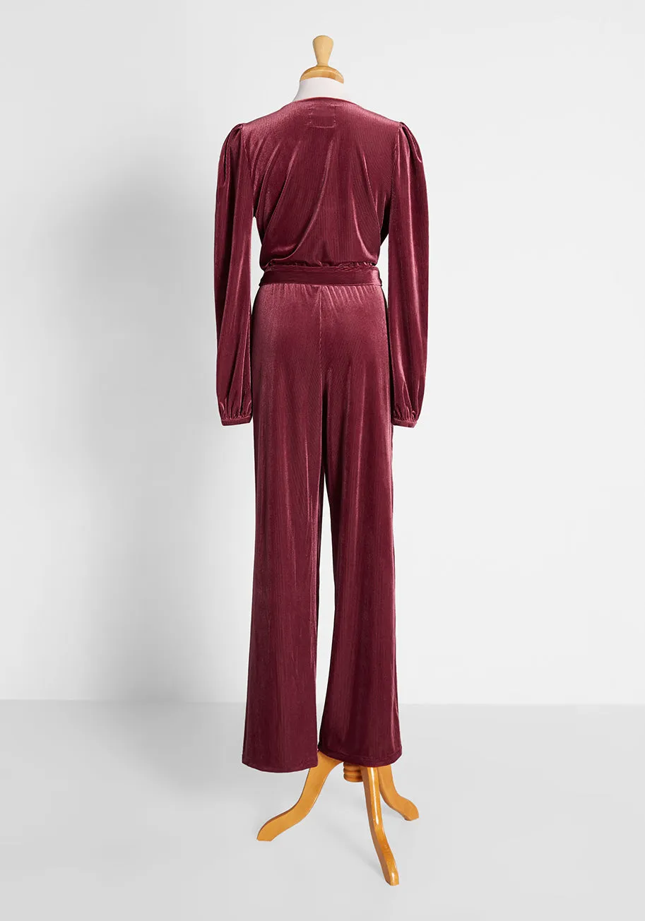 A Velvet Persuasion Jumpsuit sold by Modcloth product image thumbnail 2