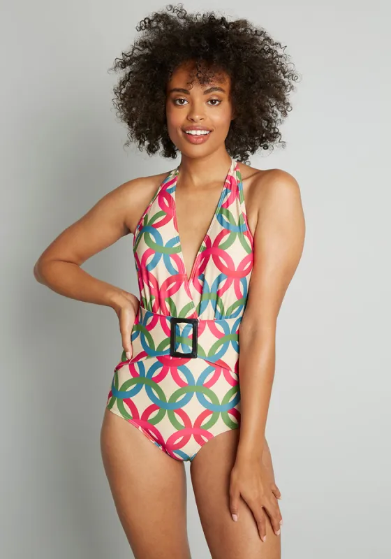 The Mary One-Piece Swimsuit sold by Modcloth