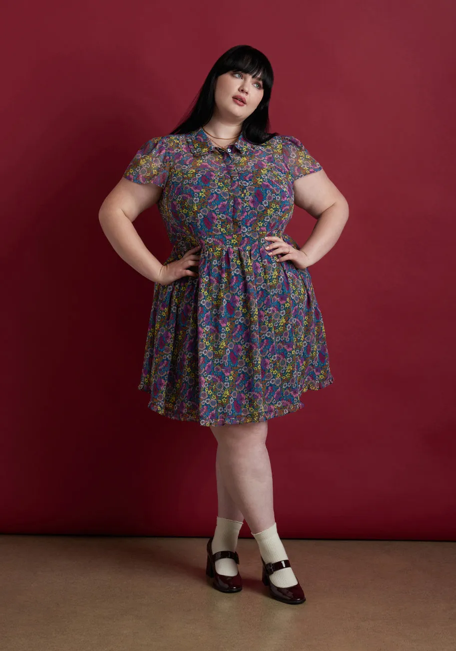 Leaving Love Notes Shirtdress sold by Modcloth product image thumbnail 3