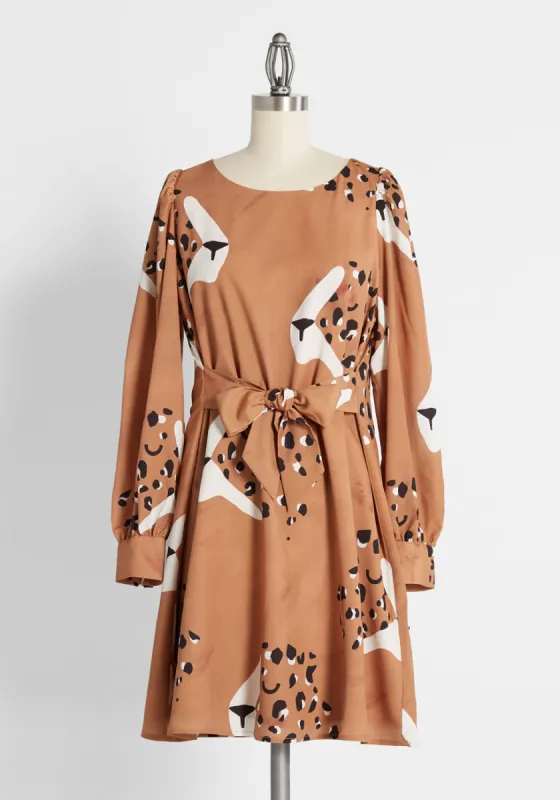Feline Good, Like I Should Mini Dress made by Modcloth