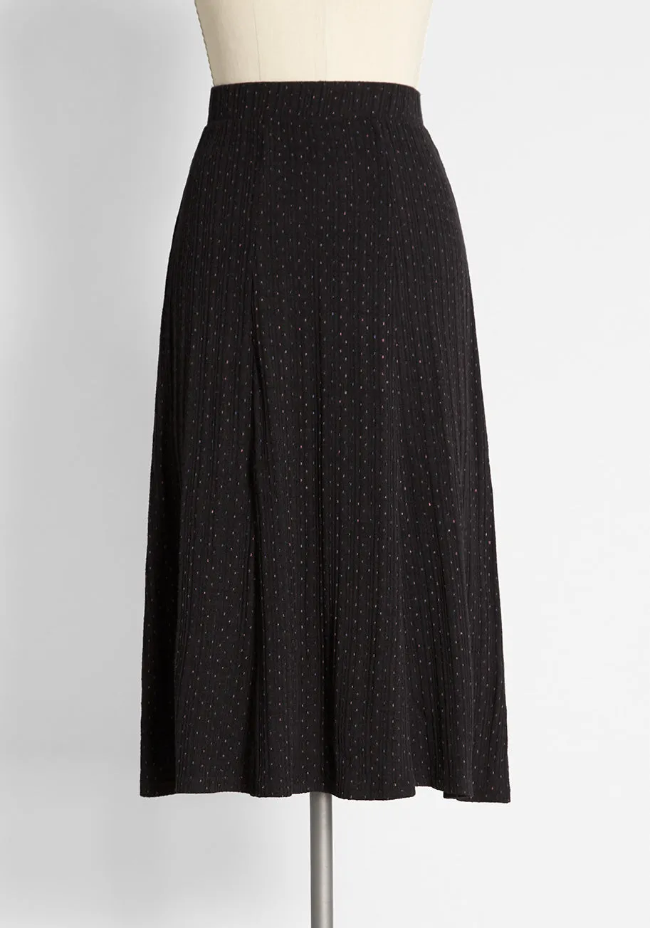 What The Fleck? Midi Skirt sold by Modcloth