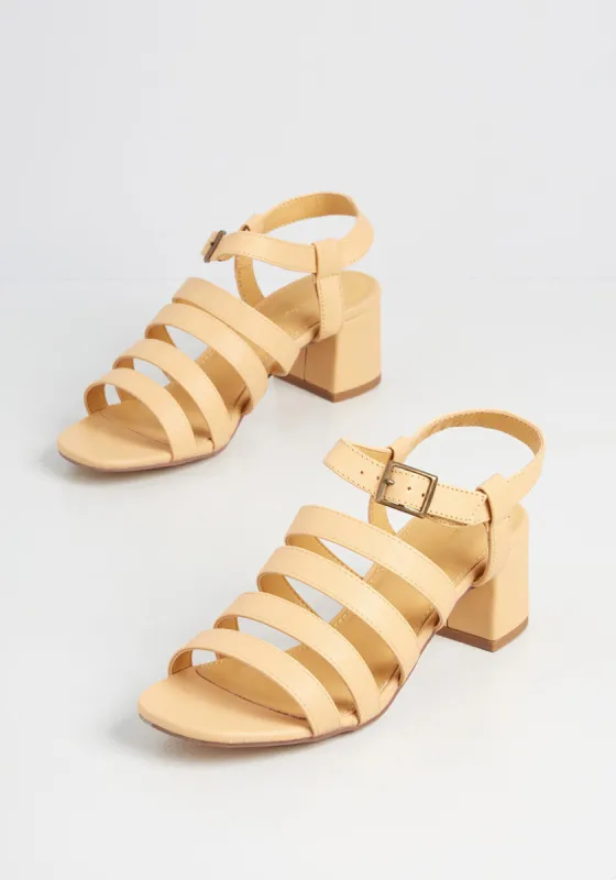 Seaside Sunset Sandal made by Modcloth