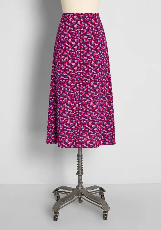 Confetti Love Parade Midi Skirt sold by Modcloth