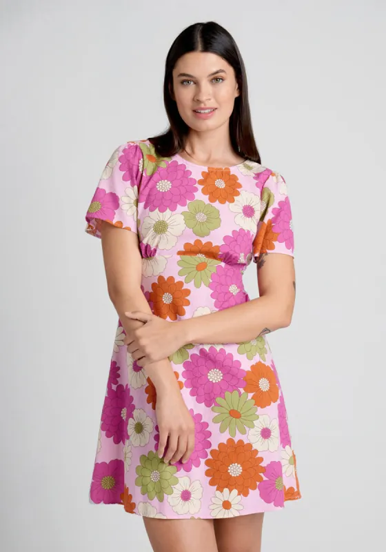 Daisy Chain Reaction Mini Dress sold by Modcloth
