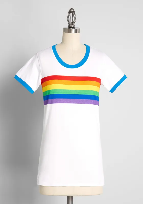 Something to Love Ringer Tee sold by Modcloth