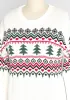 Evergreens and Snowbanks Fair Isle Sweater sold by Modcloth